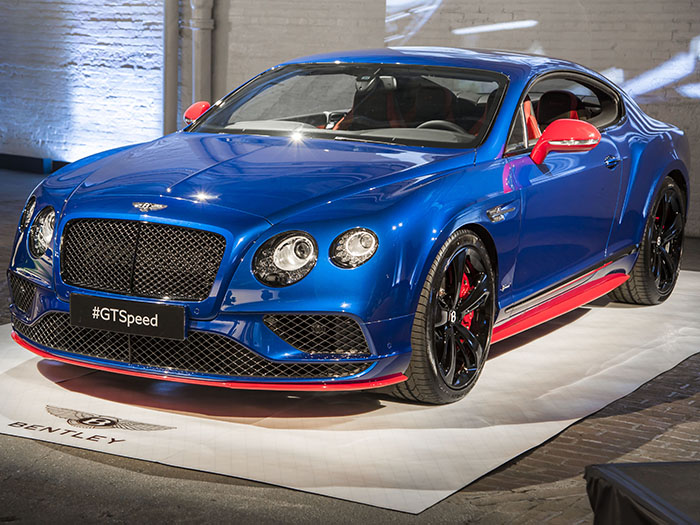 Bentley представила самый мощный вариант купе Continental GT